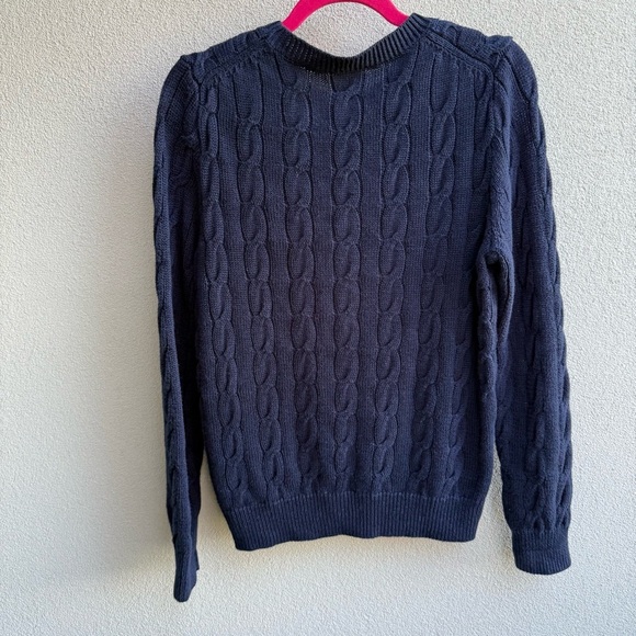 J. Crew  Plaited linen cotton cable-knit sweater - Picture 5 of 5